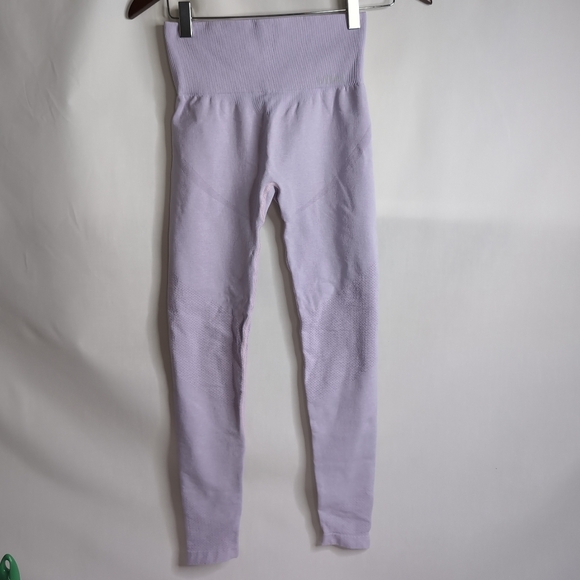 Vitae Apparel Power Move Seamless Leggings in Acai Purple, Size L - Picture 2 of 9